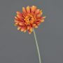 Gerbera de plástico VIRGINIA, naranja, 55cm, Ø11cm