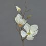Magnolia de plástico MALBINE, crema, 50cm, Ø6-10cm