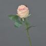 Rama de rosa artificial VRONI, rosa, 30cm, Ø6cm