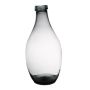 Jarrón de cristal OMAIA, reciclado, transparente, 37cm, Ø19cm