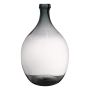 Jarrón de cristal OMAIA, reciclado, transparente, 43cm, Ø29cm