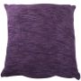 Cojín decorativo de lona KALUA, violeta, 45x45cm