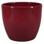 Maceta para plantas TEHERAN BASAR, cerámica, rojo vino, 15cm, Ø17,5cm