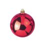 Bola de Navidad CANELA, rojo brillante, Ø20cm