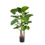 Alocasia Calidora de imitación SURI, verde, 120cm