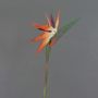 Ave del paraíso artificial ZAMIRA, naranja-morado, 95cm, 16x30cm