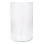 Jarrón cilíndrico de cristal SANYA OCEAN, transparente, 30cm, Ø19cm