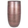 Jarrón de cerámica AGAPE con grano, cobre, 60cm, Ø29cm