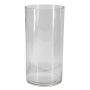 Jarrón cilíndrico de cristal SANSA OCEAN, transparente, 30cm, Ø15cm