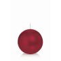 Vela de bola MAEVA, burdeos, Ø8cm, 25h - Made in Germany