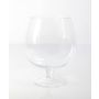 Copa de cristal / Copa de brandy LIAM con pie, transparente, 24cm, Ø19cm