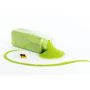 Perlas granuladas decorativas SAMMY, flotantes, color verde-manzana brillante, 0,2-0,5mm, 605ml bote, Producido en Alemania