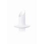Portavelas de metal RIANNON, blanco, 8,5cm, Ø8,3cm