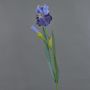 Iris de plástico ALYSSA, azul, 70cm, Ø13cm