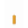 Vela de cera de abejas BABETTE, amarillo-natural, 10cm, Ø4cm, 20h - Made in Germany