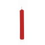 Velas largas MEDIALA, 20 piezas, rojas, 9,6cm, Ø1,3cm, 1,5h