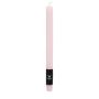 Vela larga AURORA, rosa claro, 27cm, Ø2,2cm, 10h - Made in Germany