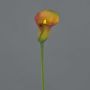 Flor textil Calla CHIDORA, naranja-amarillo, 55cm, 5x6cm