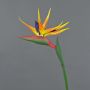Estrelicia artificial LATIFA, naranja-morado, 80cm, 17x20cm