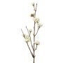 Rama artificial de baya bonita LARINA con frutos, crema, 50cm