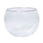 Porta velas TOBI OCEAN, bola/redondo, transparente, 10cm, Ø10,5cm/Ø13cm