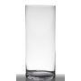 Jarrón de suelo SANSA EARTH, cilíndrico/redondo, transparente, 60cm, Ø25cm