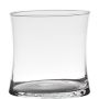 Portavelas para mesa DENNY, reloj de arena, transparente, 15cm, Ø15cm
