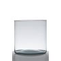 Portavelas para mesa ALONDRA, cilíndrico/redondo, transparente, 19cm, Ø19cm