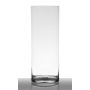 Jarrón de suelo SANYA EARTH, cilíndrico/redondo, transparente, 40cm, Ø15cm
