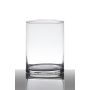 Portavelas para mesa SANYA EARTH, cilíndrico/redondo, transparente, 15cm, Ø12cm