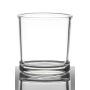 Maceta de cristal JOHN EARTH, transparente, 14cm, Ø14cm