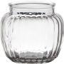 Jarrón para velas NOLAN, bola/redondo, transparente, 10,5cm, Ø11,5cm