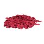 Pétalos de rosa de plástico MEGGIE, 500 unidades, rojo, 4x4cm