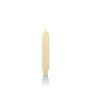 Vela cónica / Vela alargada ARIETTA, crema, 16.4cm, Ø2.8cm, 6h - Hecho en Alemania