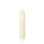 Vela de iglesia / Vela de altar FRANZISKA, marfil, 50cm, Ø10cm, 414h - Hecho en Alemania