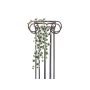 Enredadera artificial de hiedra JOHANNES, verde-blanco, 70cm