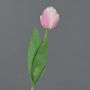 Tulipán de plástico ROMANA, rosa, 45cm, Ø6cm