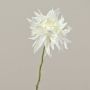 Dalia artificial SMILA, crema, 55cm, Ø12cm