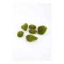 Bolas de musgo decorativas BAHIA, 6 unidades, verde, 12x16x5cm