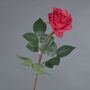 Rosa de plástico BRINA, roja, 70cm