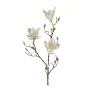 Magnolia de plástico MALVAO, crema, 90cm