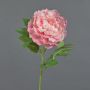 Peonía sintética DIVIN, rosa, 65cm