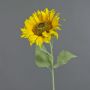 Girasol artificial CORALINE, amarillo, 80cm