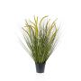 Hierba de plástico cola de zorra acuática CAREL con panículas, verde, 70cm