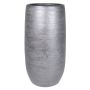 Jarrón de cerámica AGAPE con grano, negro, 50cm, Ø24,5cm