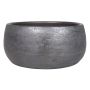 Cuenco de cerámica AGAPE con grano, negro, 14cm, Ø28cm