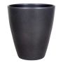 Jarrón de cerámica TEHERAN PALAST, gris antracita, 17cm, Ø13,5cm