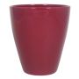 Jarrón de cerámica TEHERAN PALAST, rojo vino, 17cm, Ø13,5cm