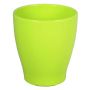 Maceta para orquídeas MALAYER, cerámica, verde manzana, 15cm, Ø13,2cm