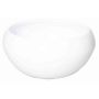 Cuenco de cerámica para flores URMIA LAKE, blanco, 10,5cm, Ø20,5cm
